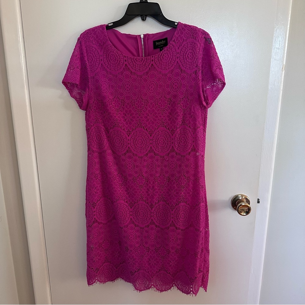 Pink Lace Dress